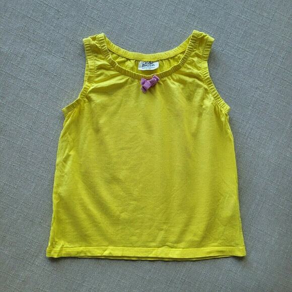 Mini Boden Yellow Tank Top - Picture 2 of 5